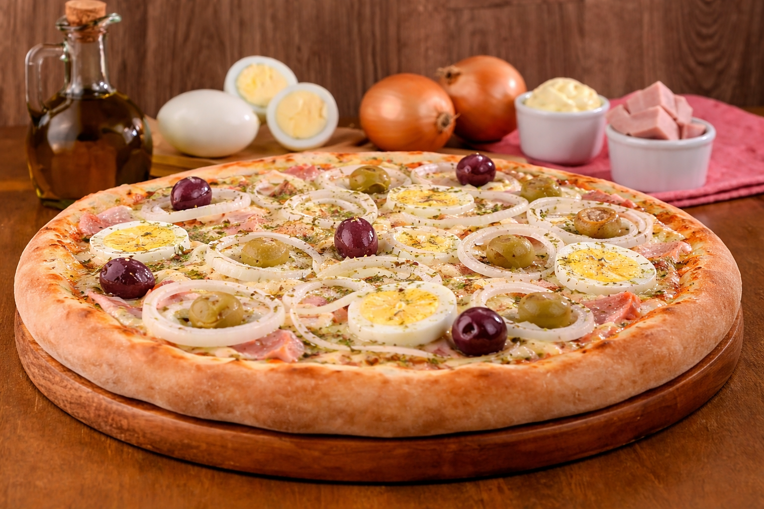 Pizza Portuguesa da JAE Pizzas.